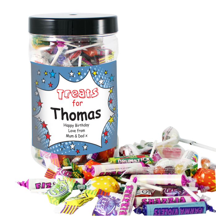 Comic Book Large Sweet Jar
